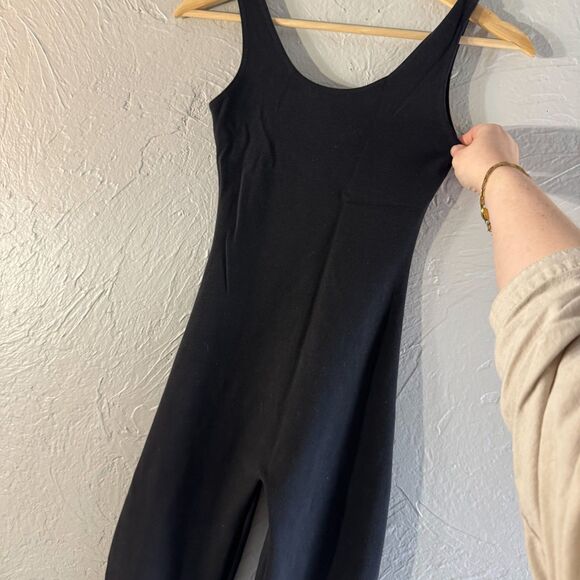 Vintage Express Tricot Y2K Black Catsuit Jumpsuit - Picture 3 of 6